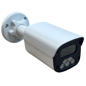 5 array dual led metal bullet camera housing with IR Led & Sponge Ring